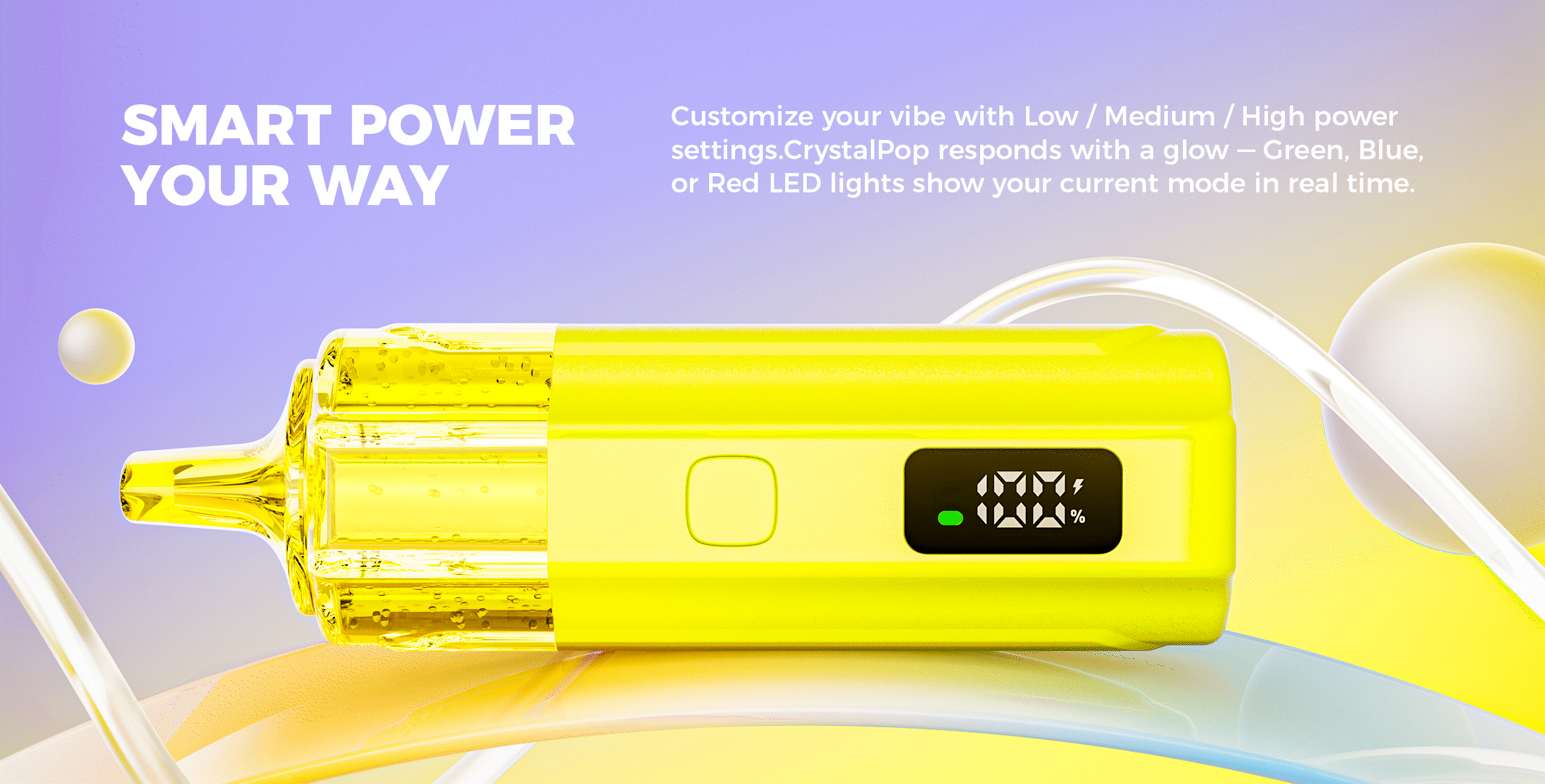 VAPEPIE Crystal Pop 15000 PUFFS