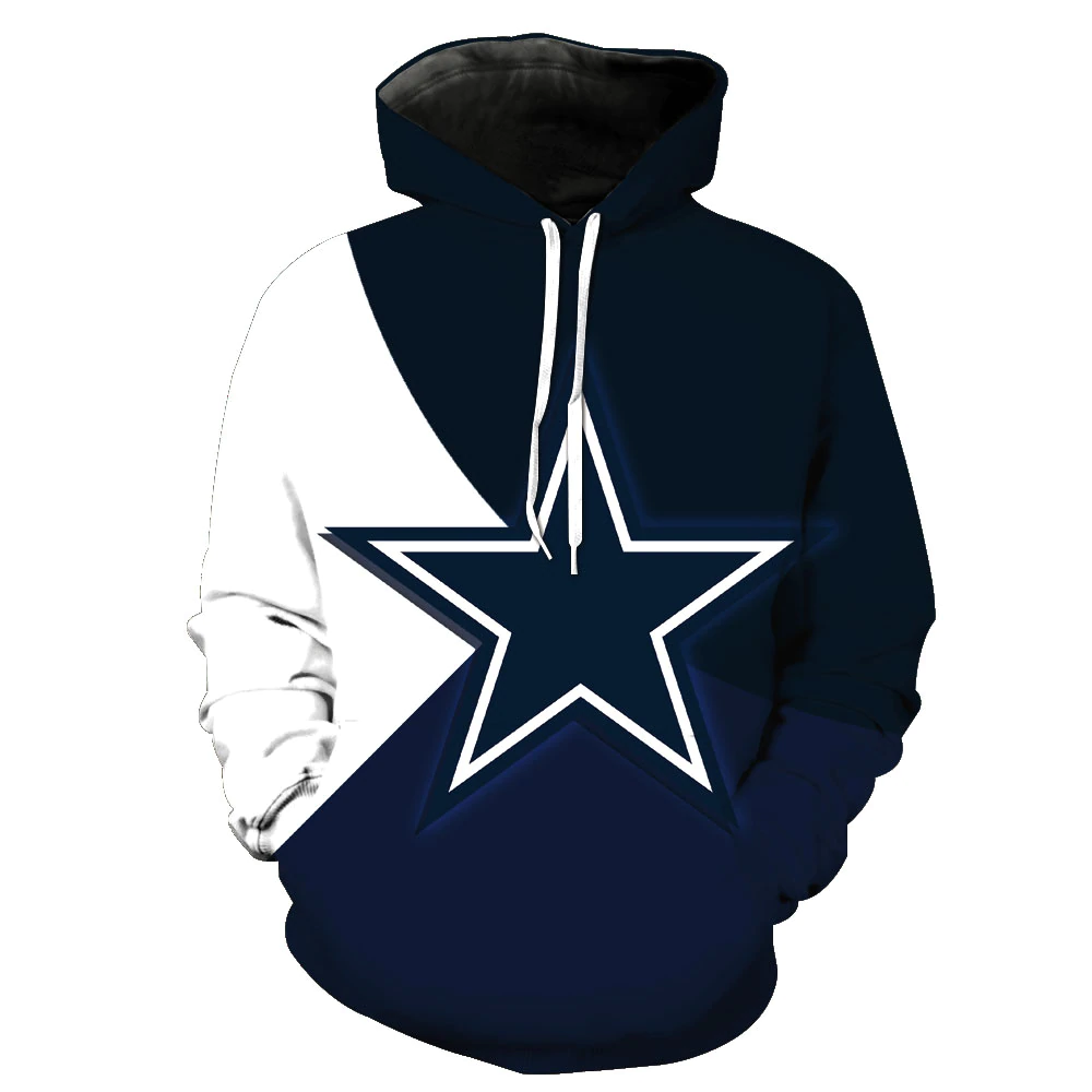 COWBOYS 3D HOODIE 3261