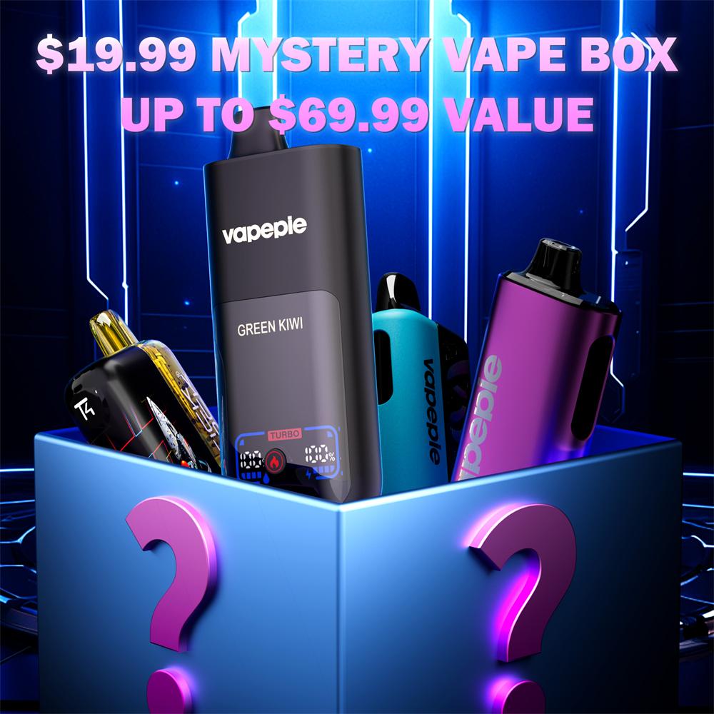 🤩$19.99 Mystery Box - Lucky Random to Get 70K Puffs (Up to $69.99 Value)