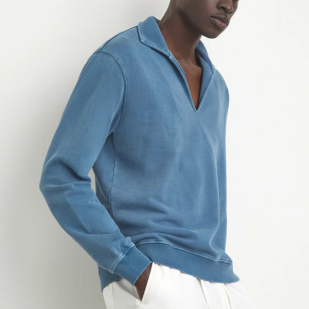 Castillotigo™ Suéter con cuello en V suelto casual de moda para hombres nuevos de otoño