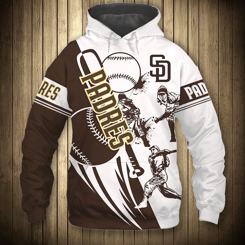 SAN DIEGO PADRES 3D HOODIES SDP006