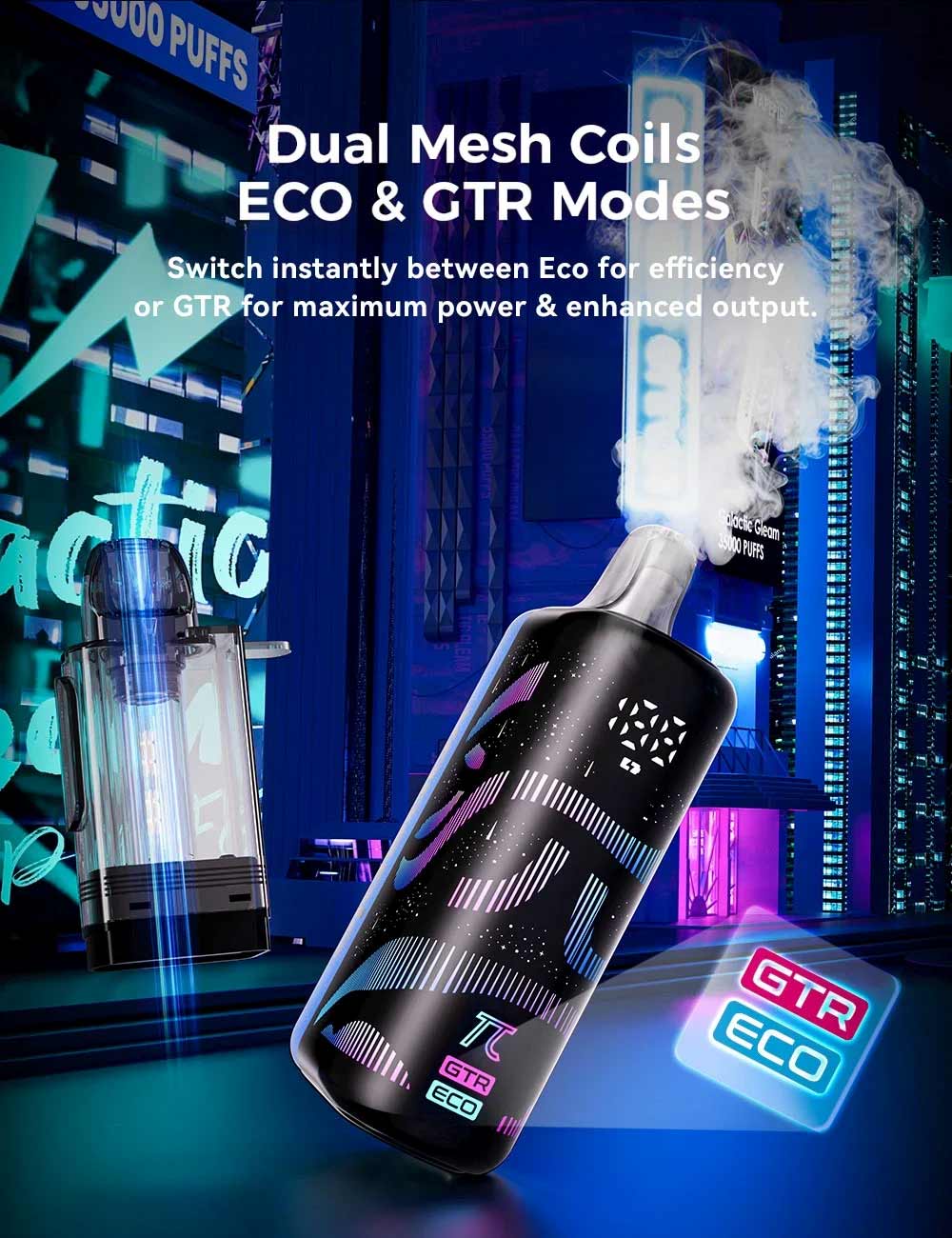 Vapepie Galactic Gleam 35000 Puffs Vape Detailed Image 4