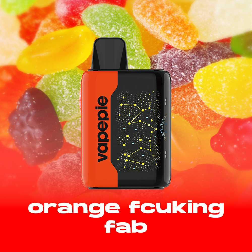 3 DB 🔥SOUR MANGO PINEAPPLE - VAPEPIE 25000 PUFFS - Star Sky Curved Screen