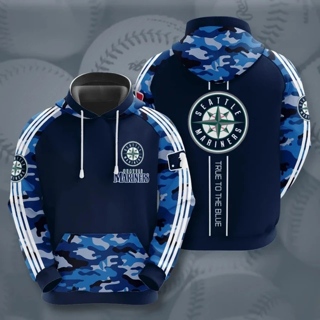 SEATTLE MARINERS 3D HOODIES SM004