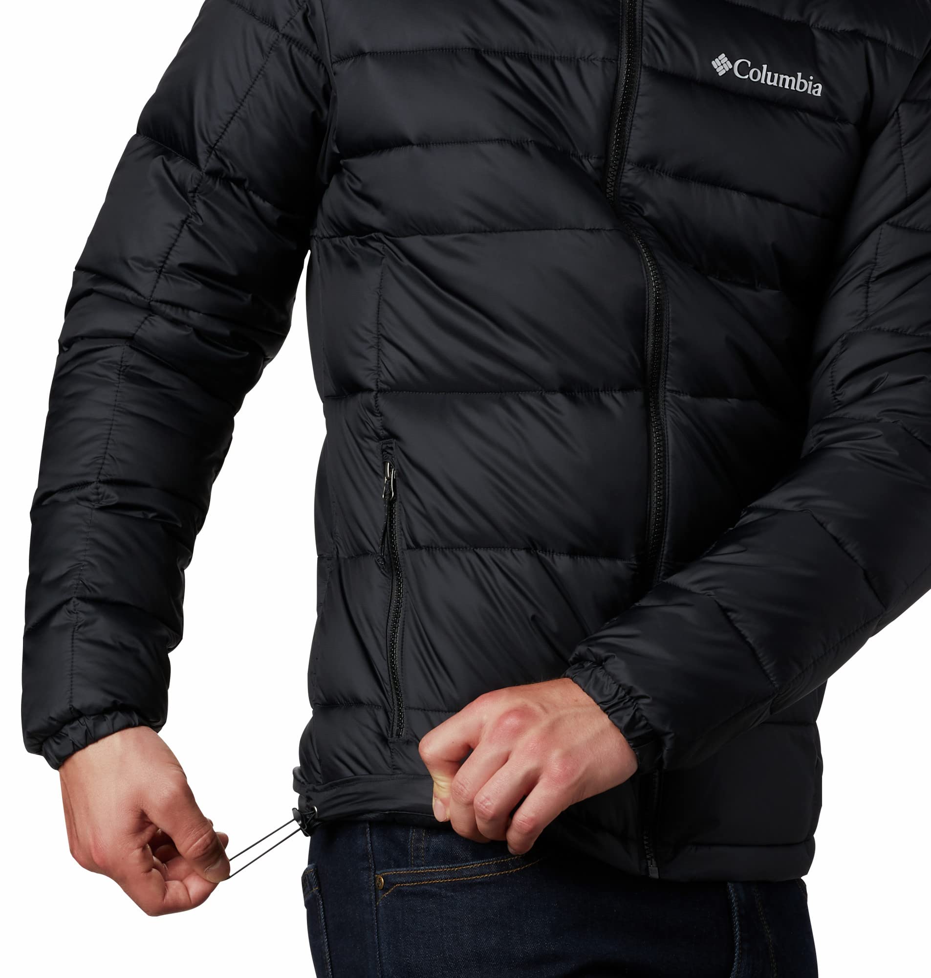 Columbia Chaqueta térmica con capucha para hombre