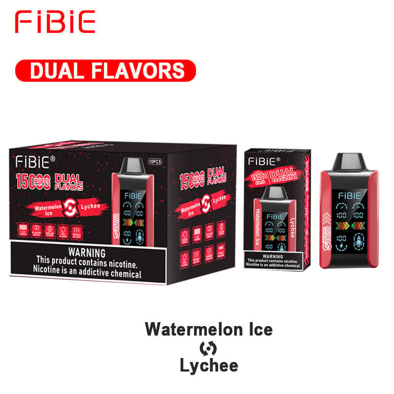 FIBIE 15000 PUFFS Dual Flavors 2.0