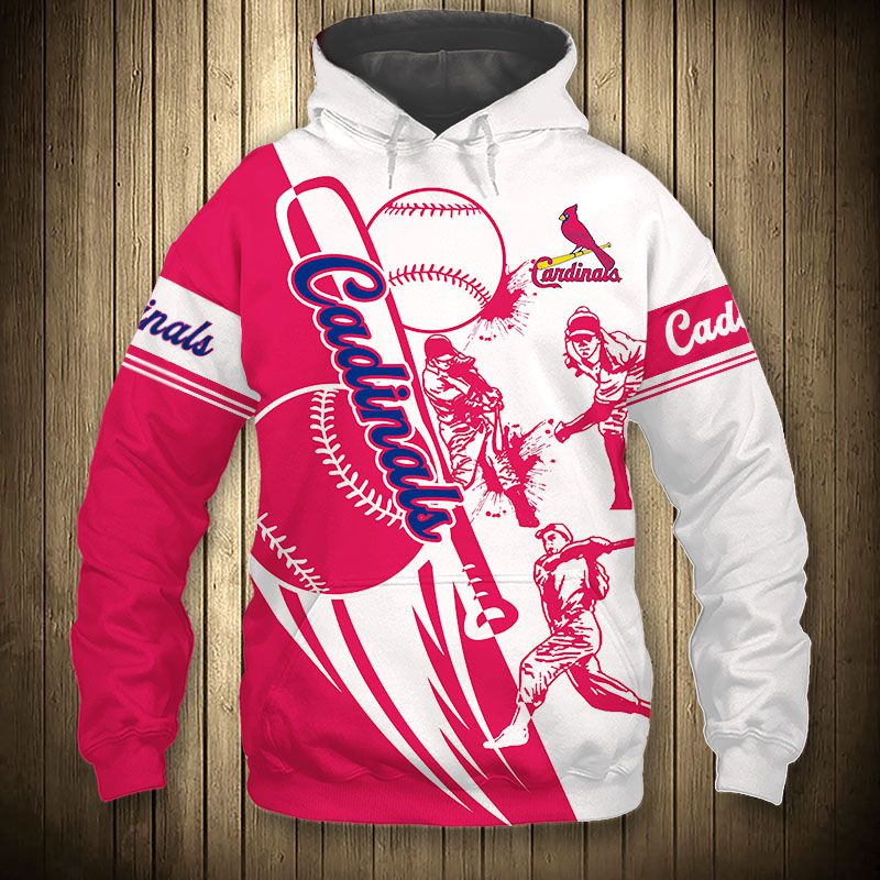 ST. LOUIS CARDINALS 3D HOODIES SLC008