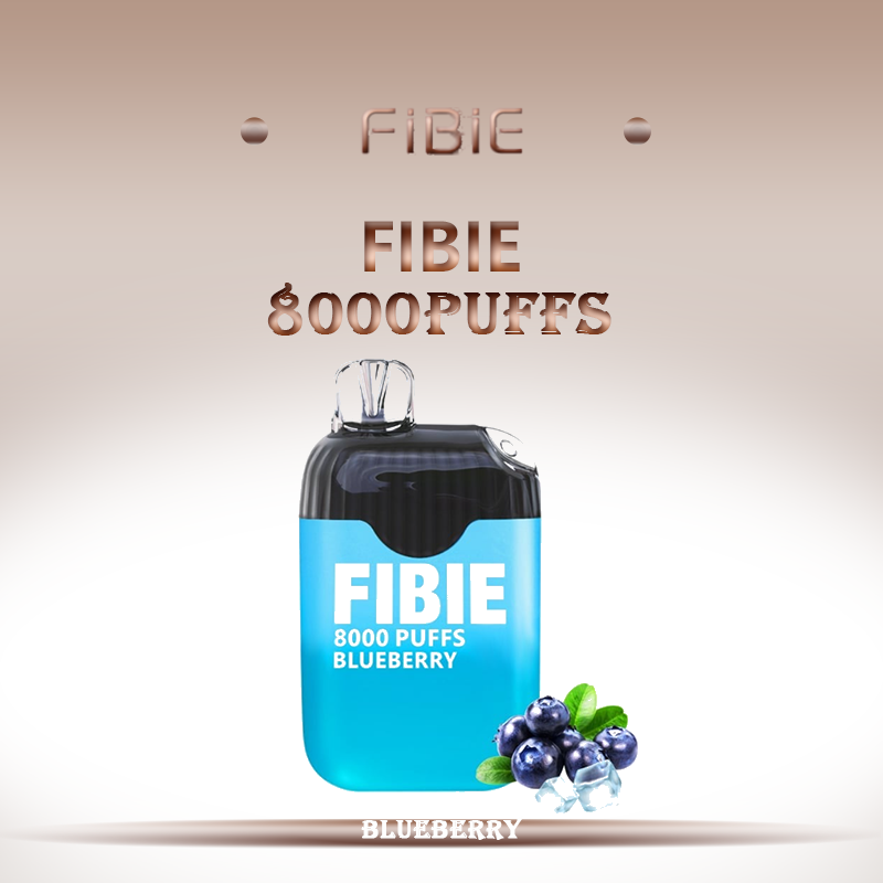 FIBIE 8000 Dual Flavors Disposable Vapor Wands(8000 PUFFS) - Blueberry