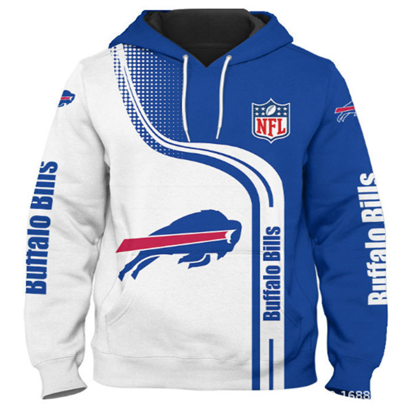 BUFFALO BILLS 3D HOODIE BB2201