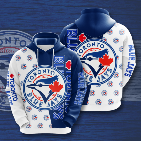 TORONTO BLUE JAYS 3D HOODIES TBJ011