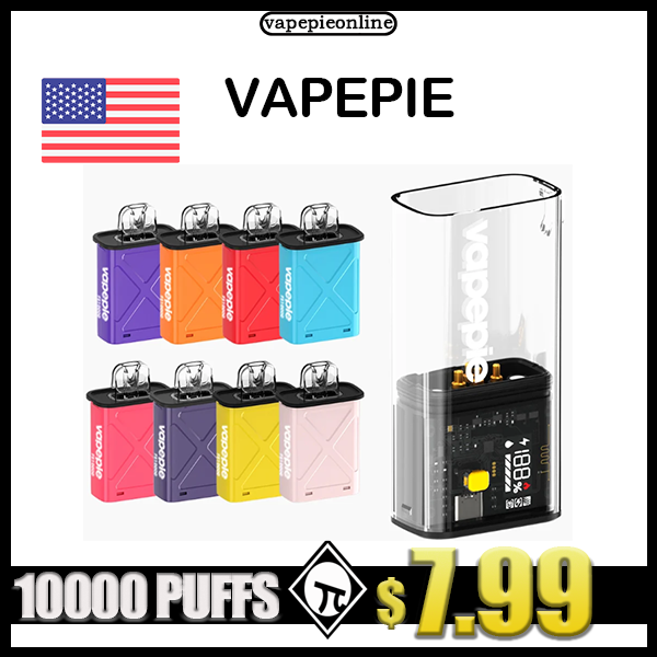 Blue Razz Ice-Vapepie Disposable Pod 10000 PUFFS