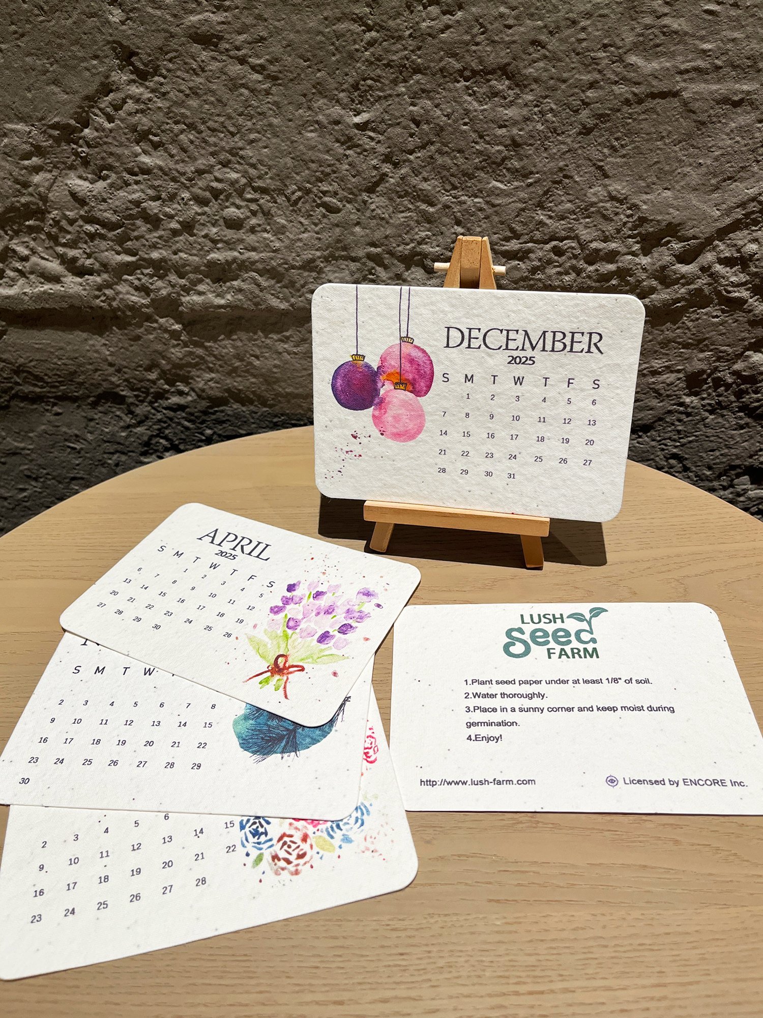 Last Day 60% OFF - 🌱Eco-Friendly Plantable Seed Calendar 2025