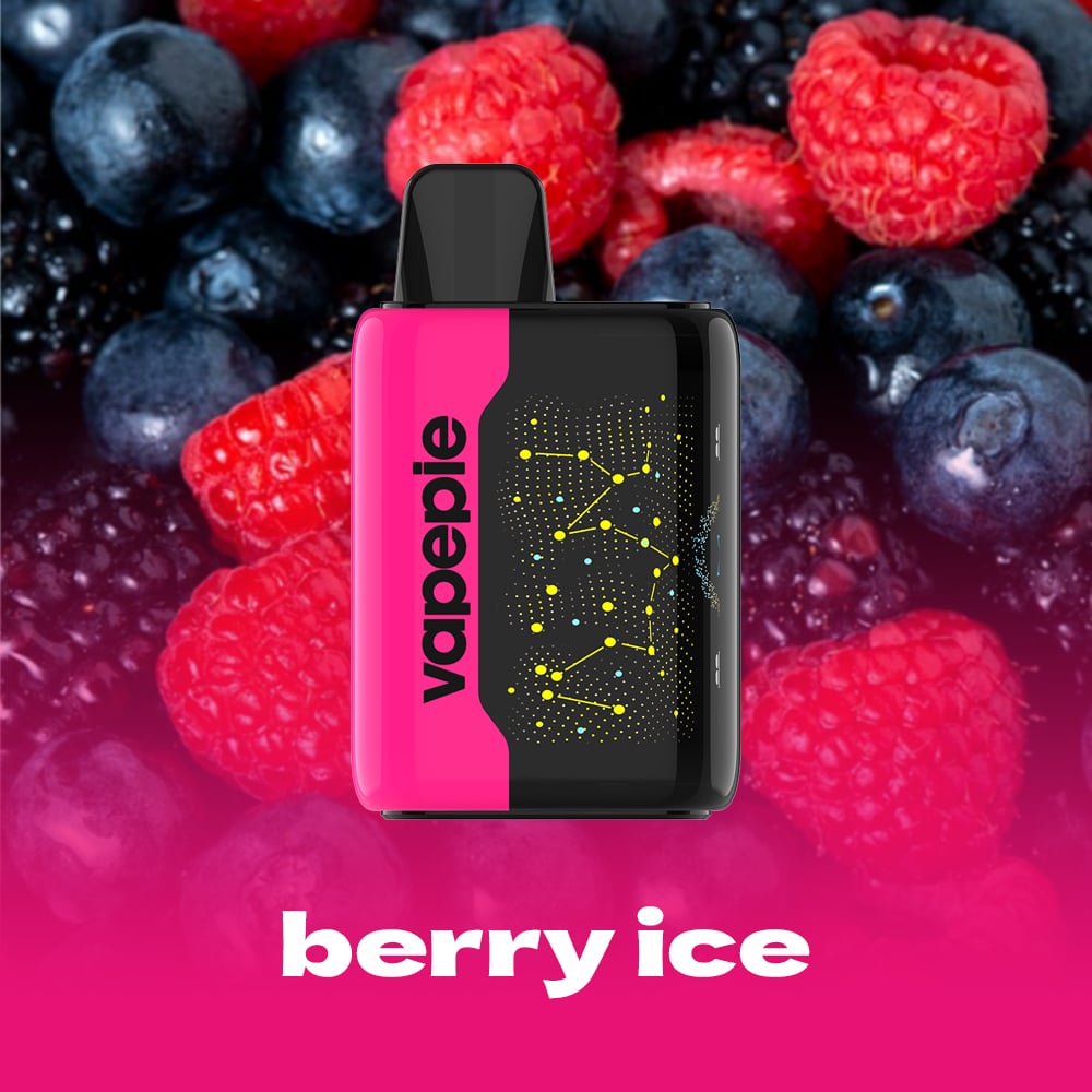 BERRY ICE & VAPEPIE 25000 PUFFS - Star Sky Curved Screen