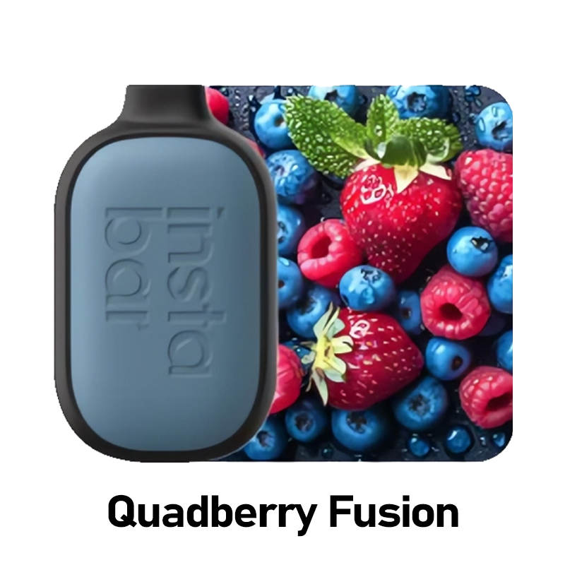 Quadberry Fusion Flavor Vape | INSTABAR Max 7500 Puffs