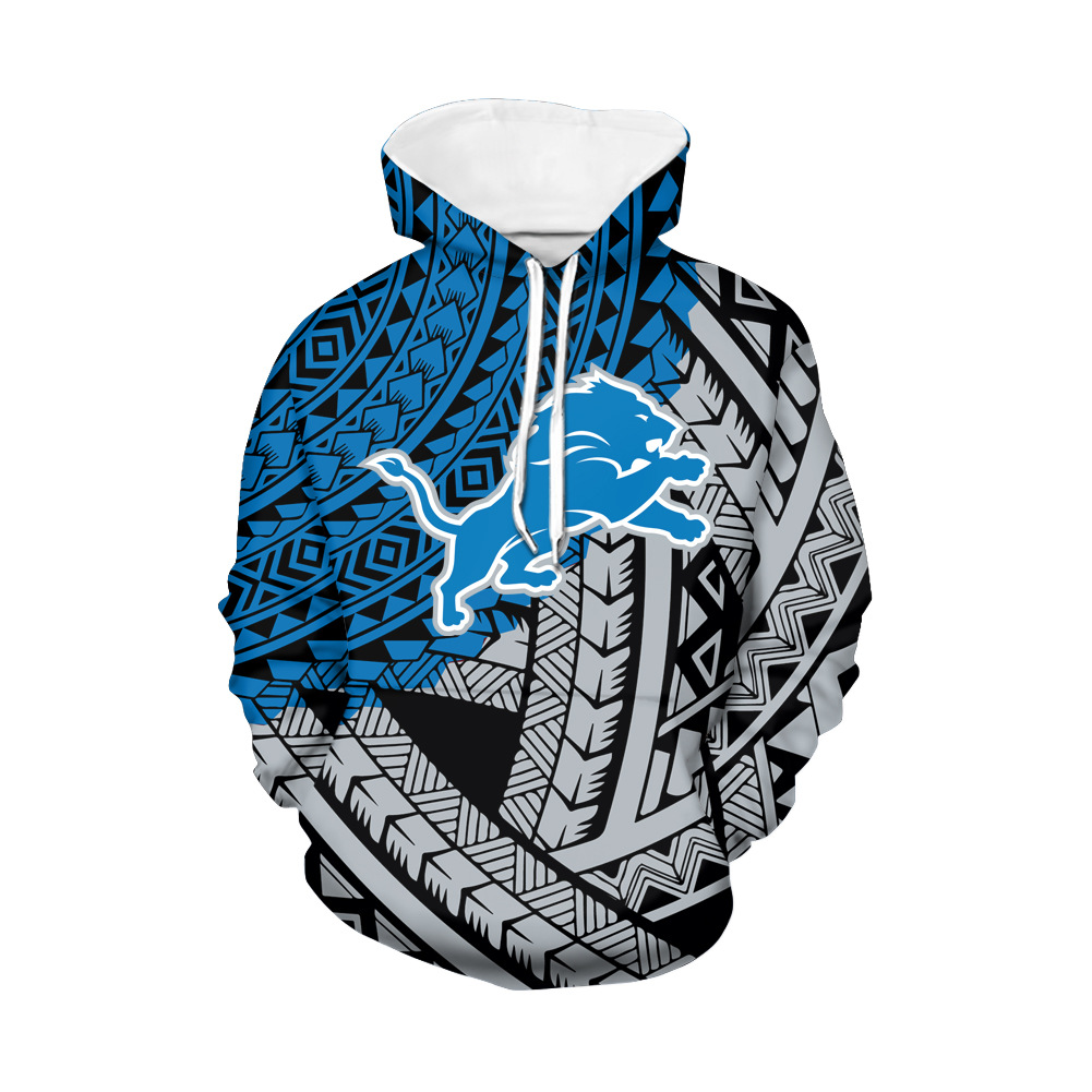 DETROIT LIONS 3D HOODIE NOV04