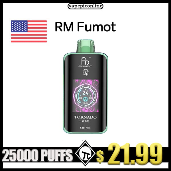 ✨NEW✨RM Fumot Tornado 25000 PUFFS - 🎲Game Mode🎲