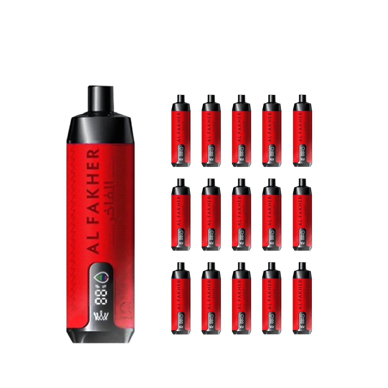 ⚡Value Pack-15PCS - AL FAKHER 15000 Puffs with Integrated Hookah Soundwaves【Flash Sale】