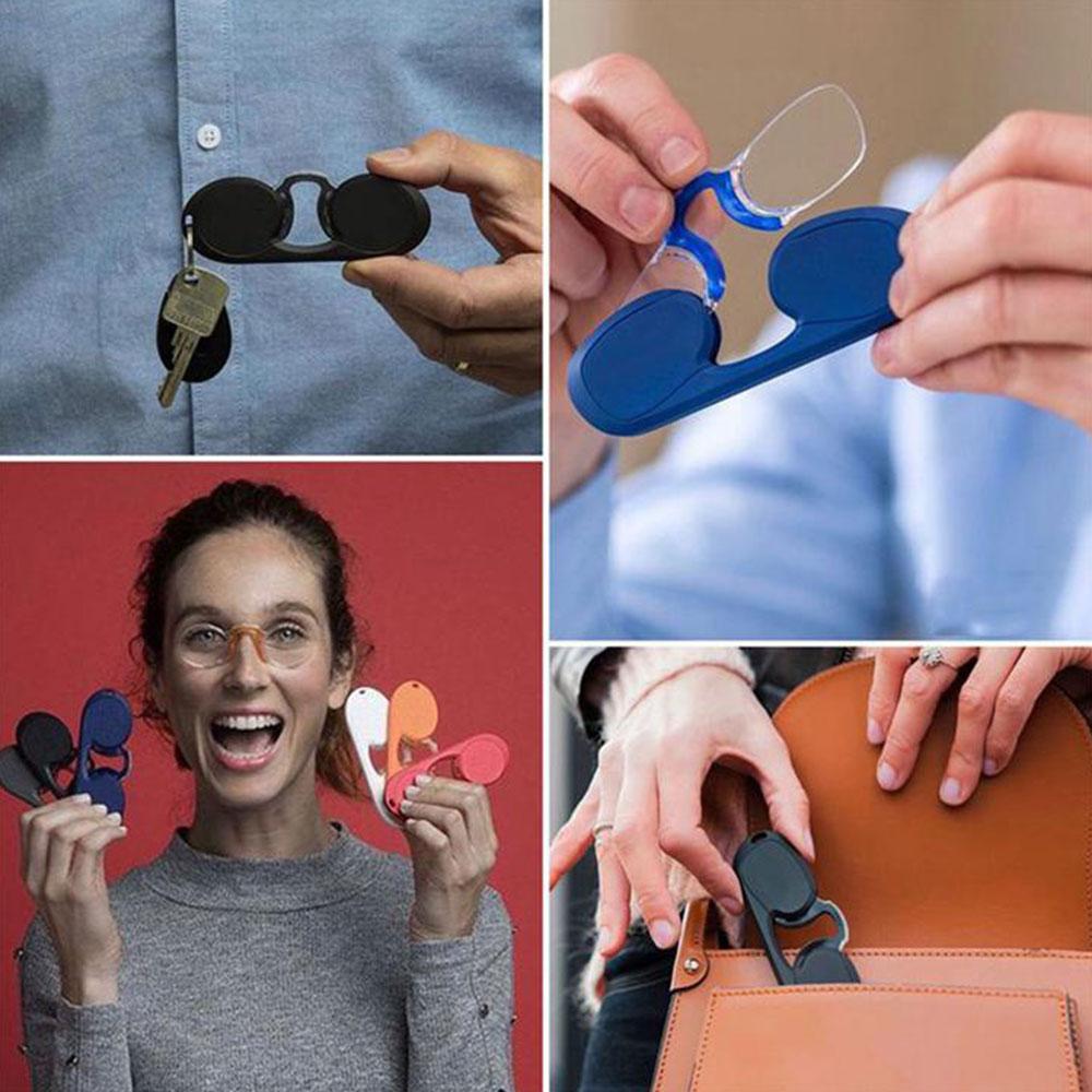 Higolot™ Portable Mini Clip On Nose Glasses