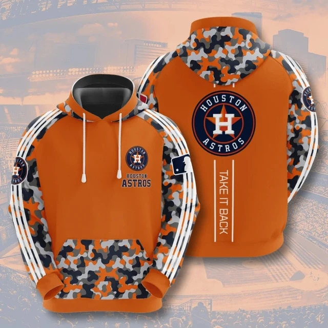 HOUSTON ASTROS 3D HOODIES HA004