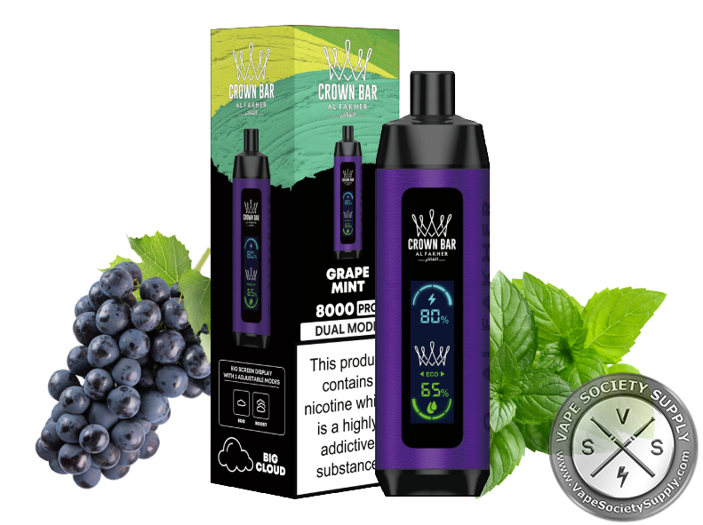 AL FAKHER 8000 Grape Mint