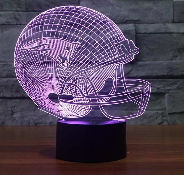 PATRIOTS 3D LED LIGHT LAMP