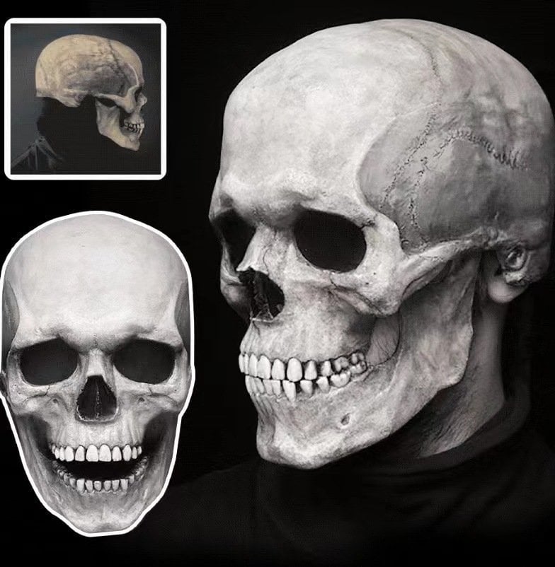 (🔥Early Halloween Promotions-50% OFF) Full Head Skull mask
