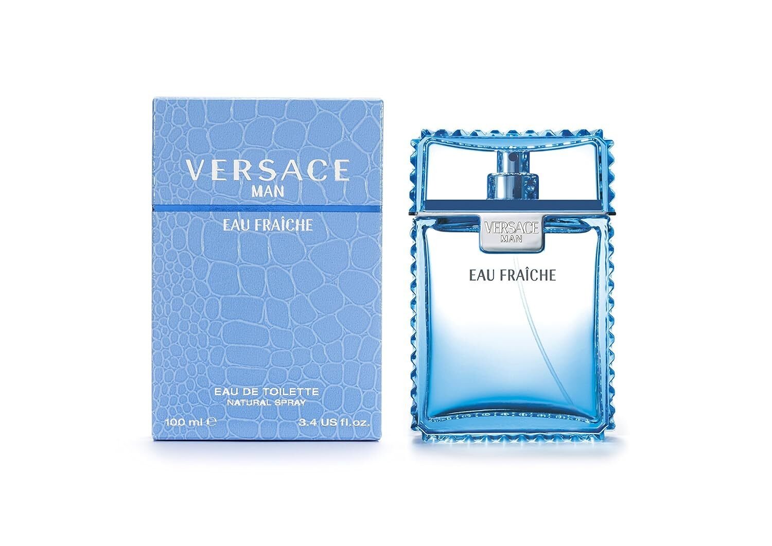 Versace Man Eau Fraiche for Men 6.7 oz Eau de Toilette Spray