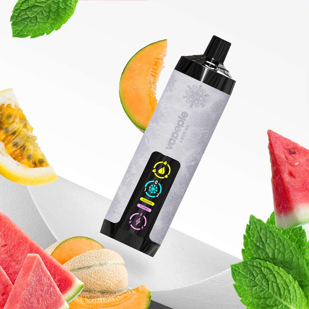 VAPEPIE AirRush 20000 Slukkos Eldobható E-cigi – Hosszú Élettartamú, Vízpipás Tüdőszívás Élmény