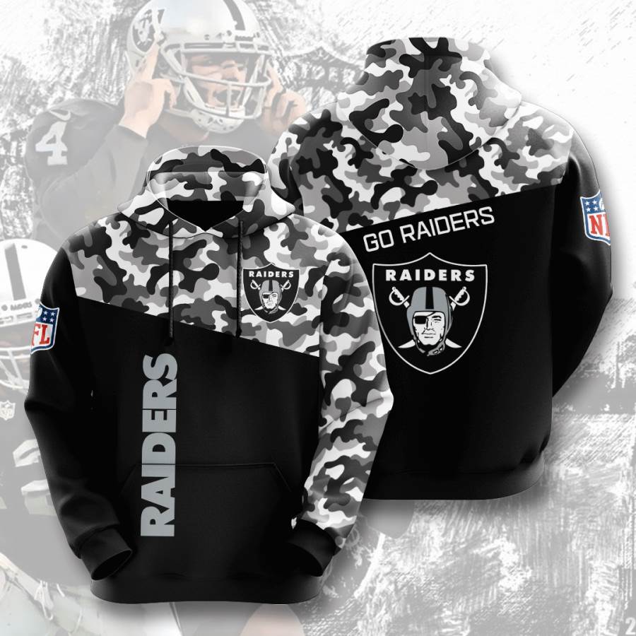 LAS VEGAS RAIDERS 3D HOODIE ABC03