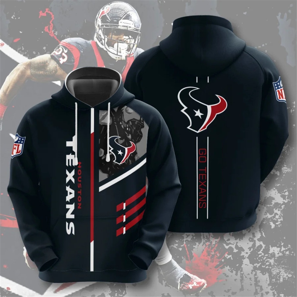 HOUSTON TEXANS 3D HOODIE HHTT009