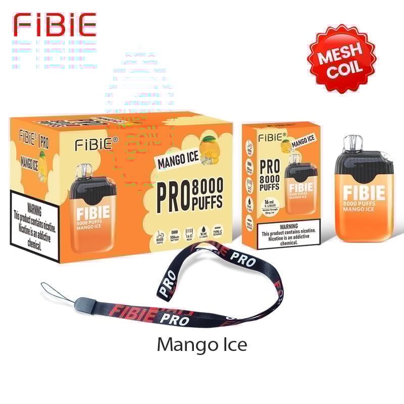 FIBIE 8000 Puffs Disposable Vapor Wands