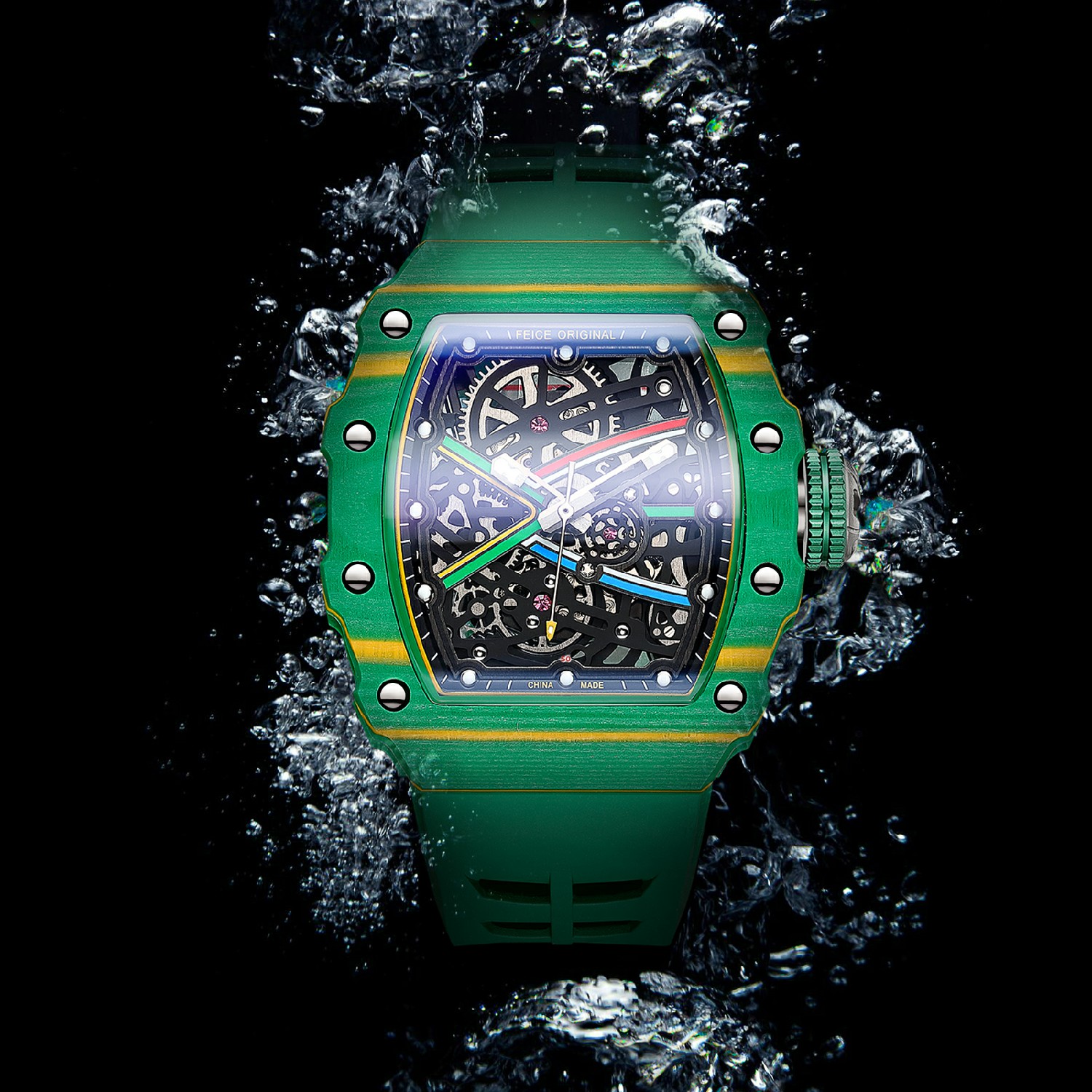 FM603 Skeleton Luxury Waterproof Watch (Limited Edition)