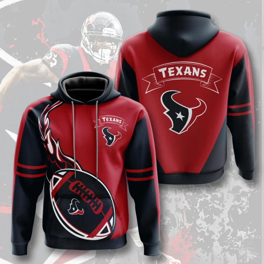 HOUSTON TEXANS 3D HOODIE HHTT006