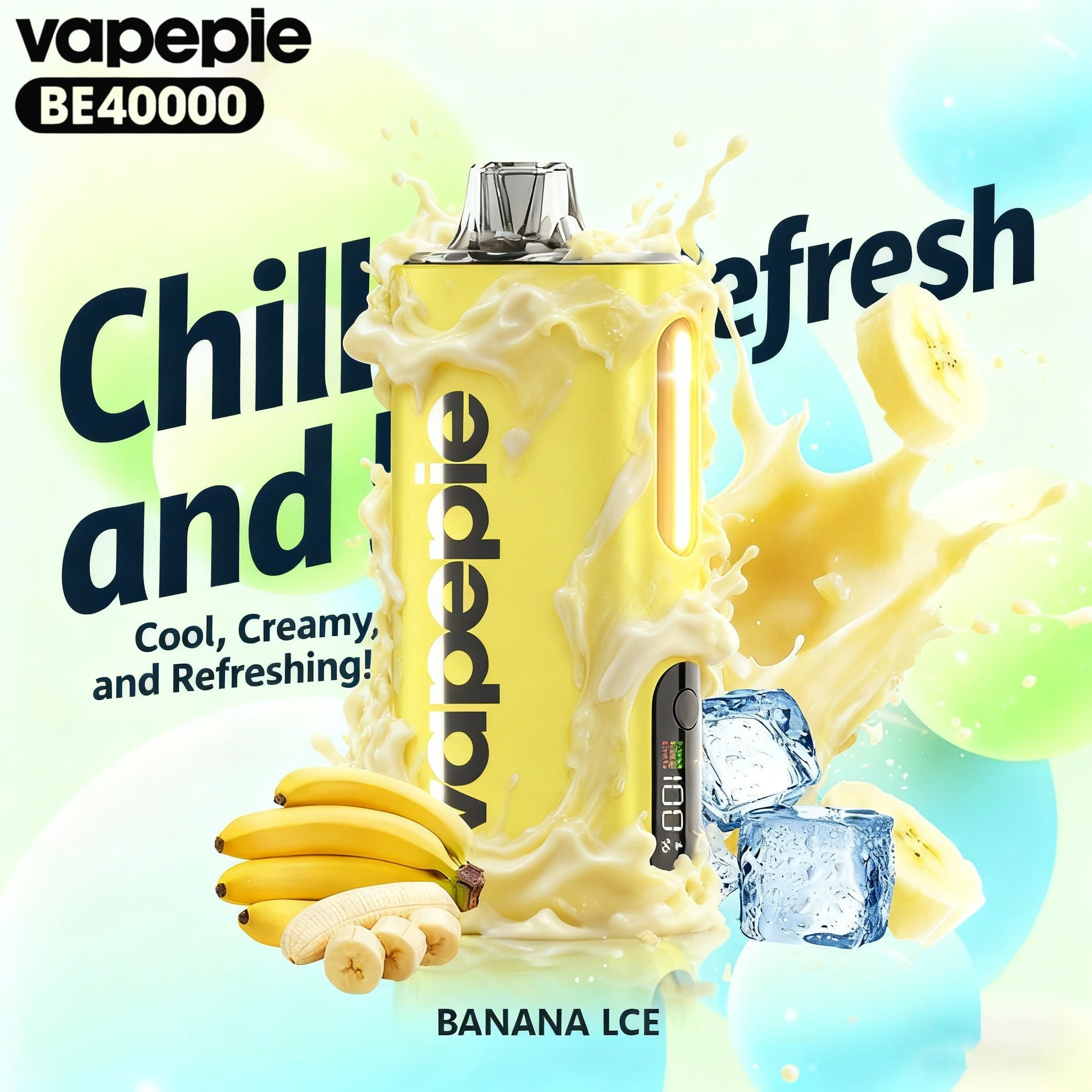 Vapepie Max 40000 -Banana Ice