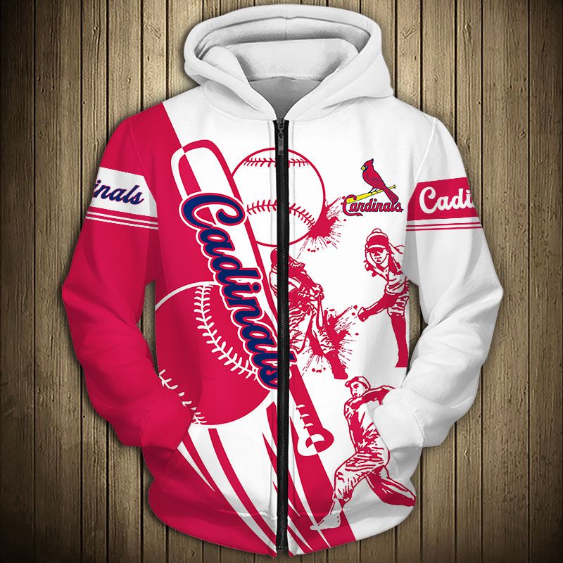 ST. LOUIS CARDINALS 3D HOODIES SLC008
