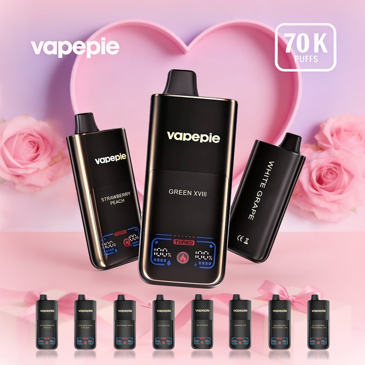 VAPEPIE Max Cloud Max Run Einweg-Vape – 70.000 Züge