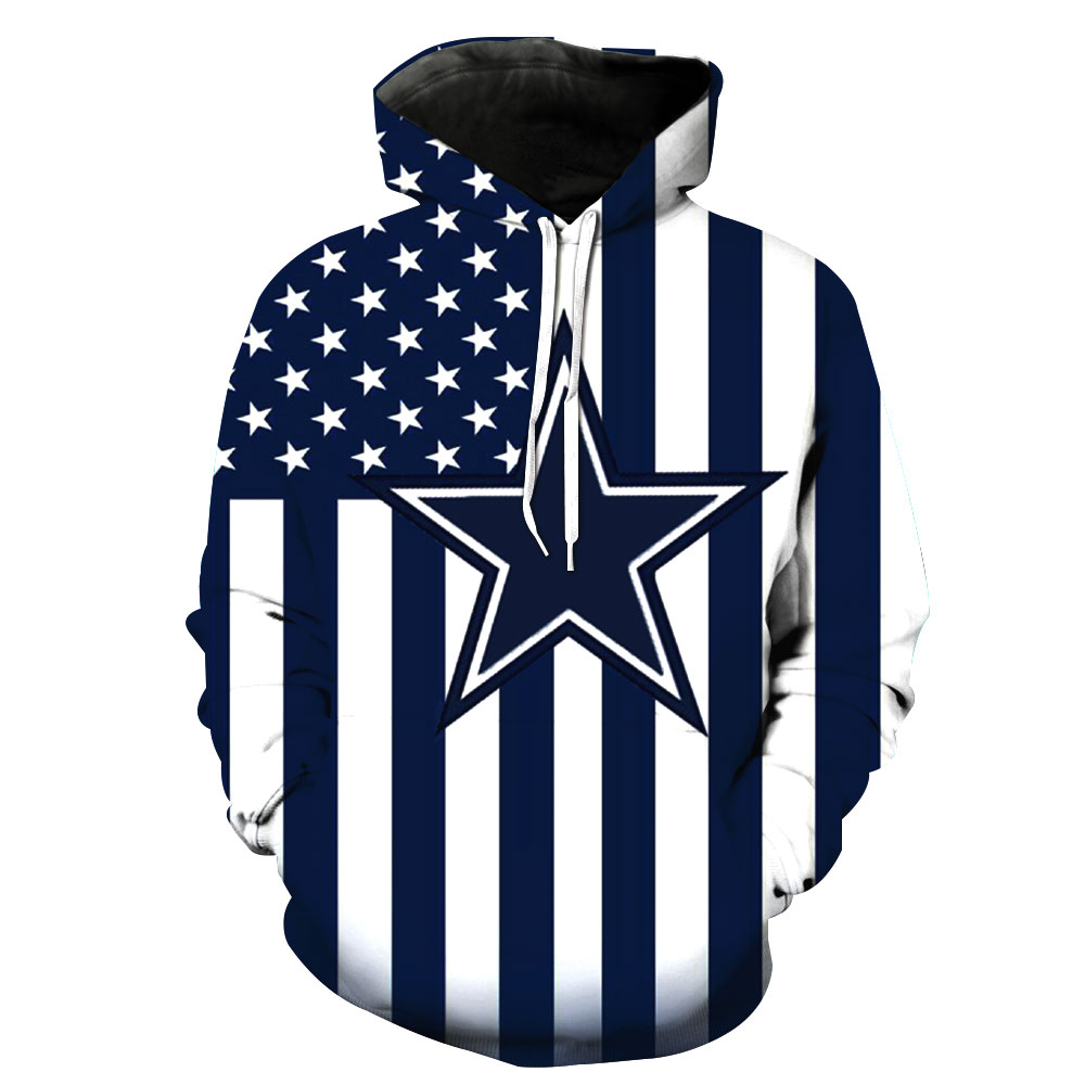 COWBOYS 3D HOODIE 2274