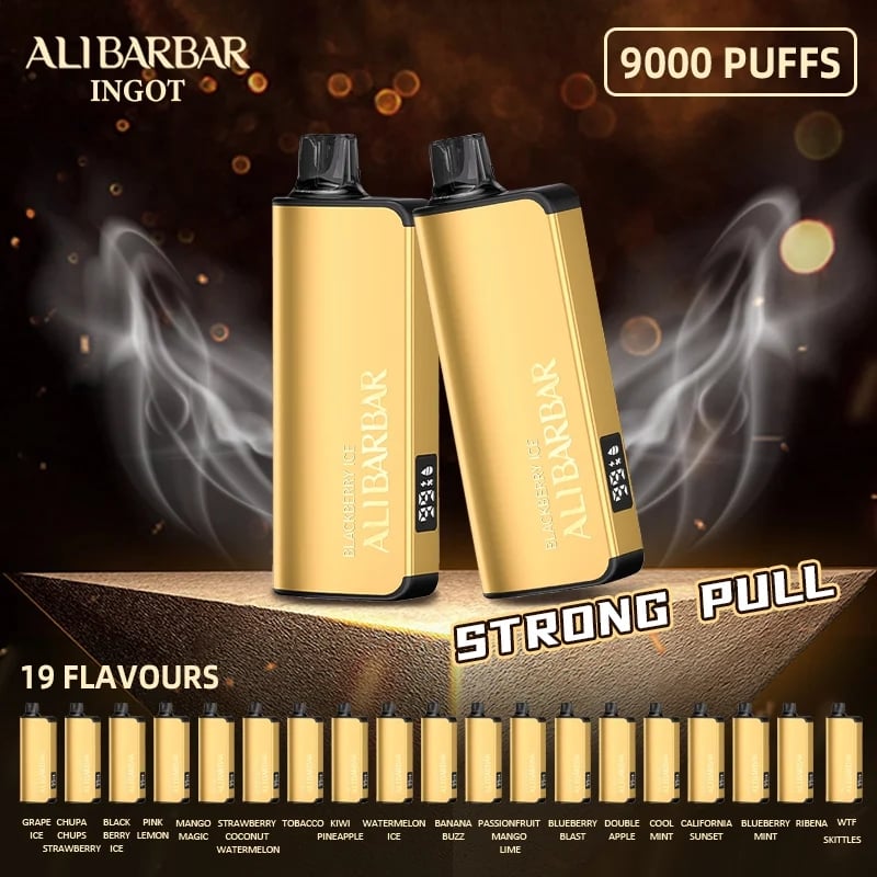 （10PCS）ALIBARBAR 9K Puffs