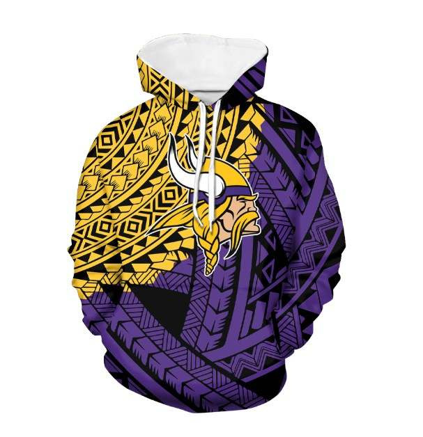 MINNESOTA VIKINGS 3D HOODIE NOV04