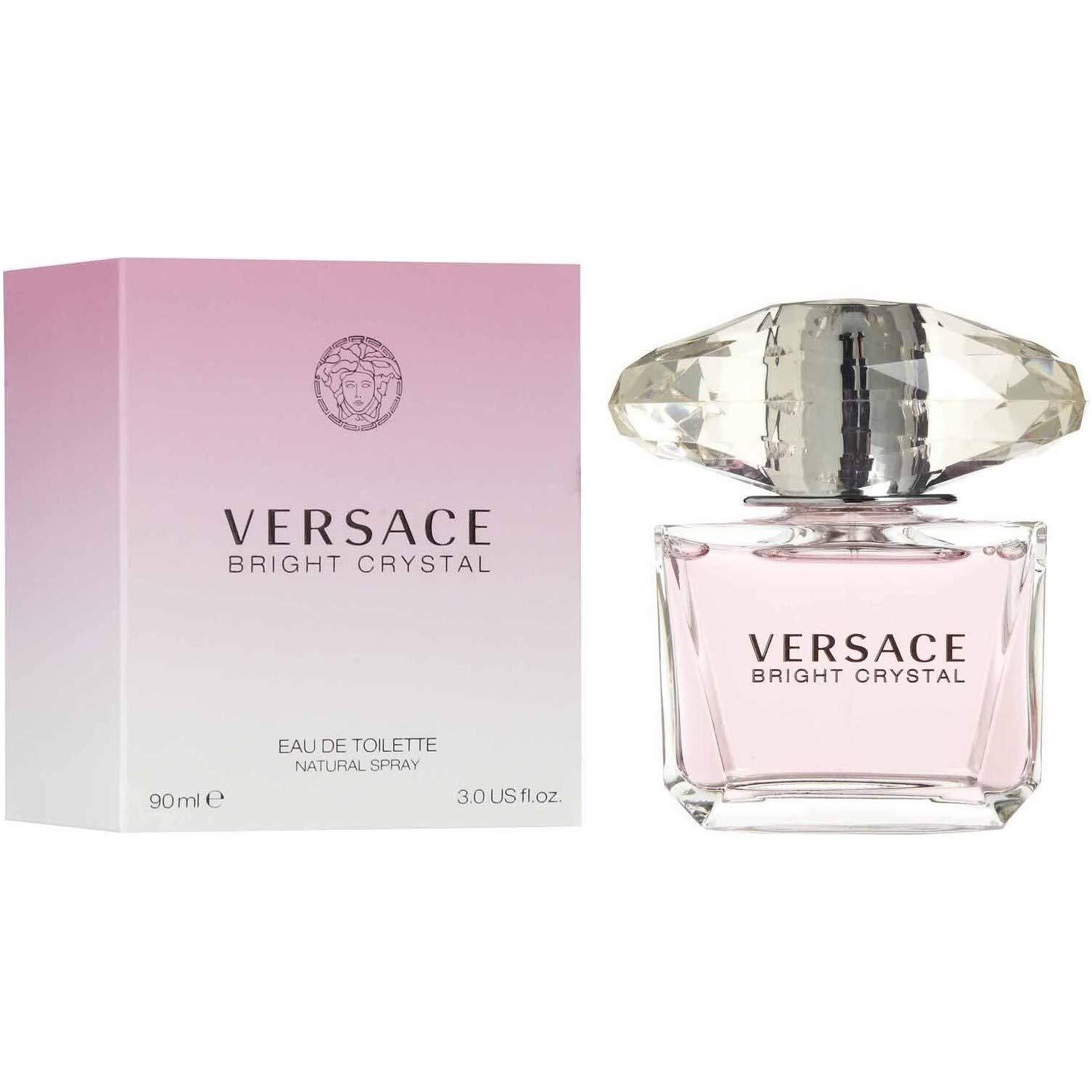 Versace Bright Crystal Eau de Toilette Spray for Women, 6.7 Fl Oz