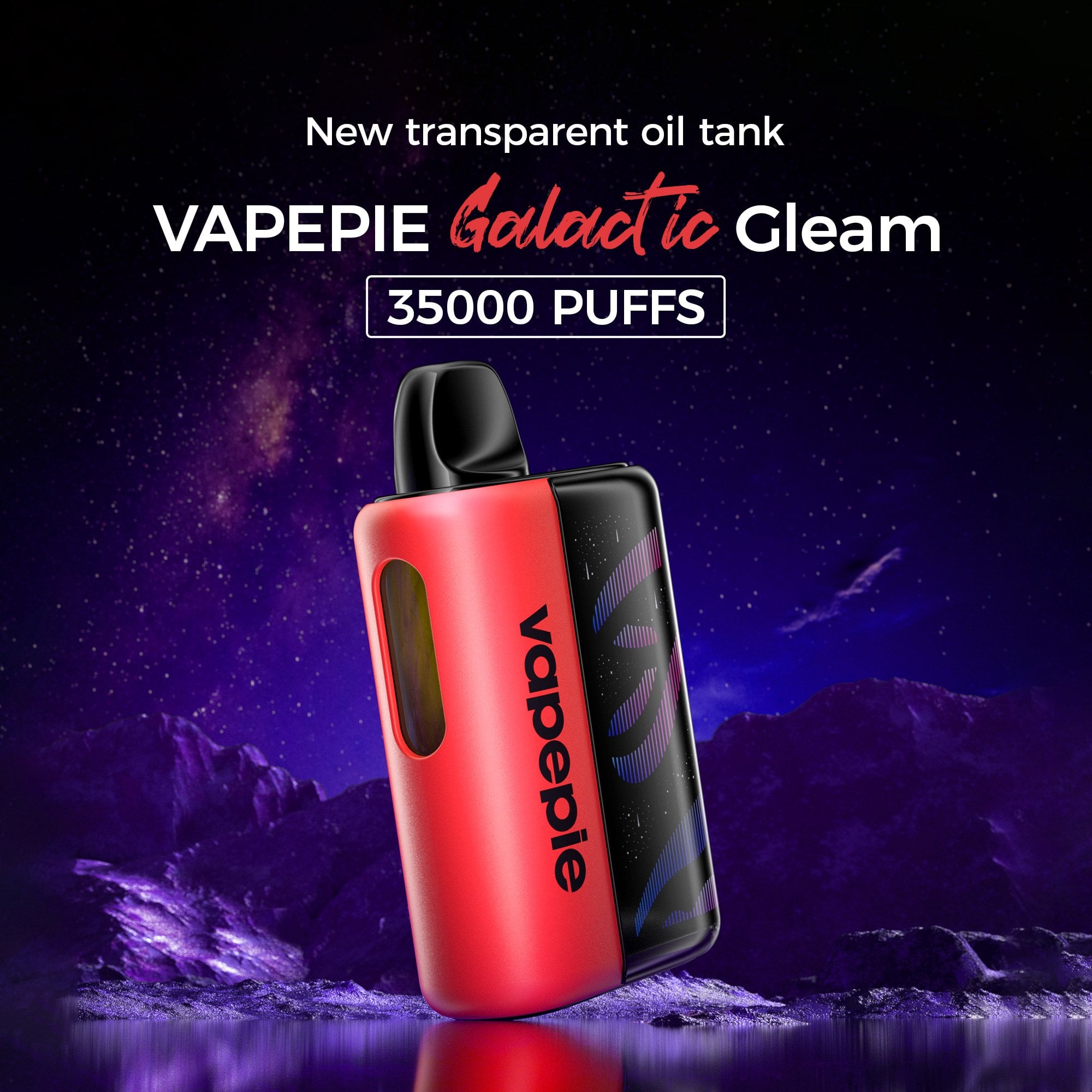 (SYD4)VAPEPIE Galactic Gleam 35000 Puffs
