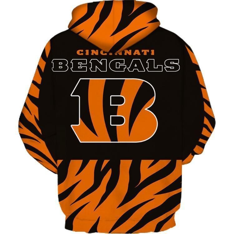 CINCINNATI BENGALS 3D HOODIE CB2201