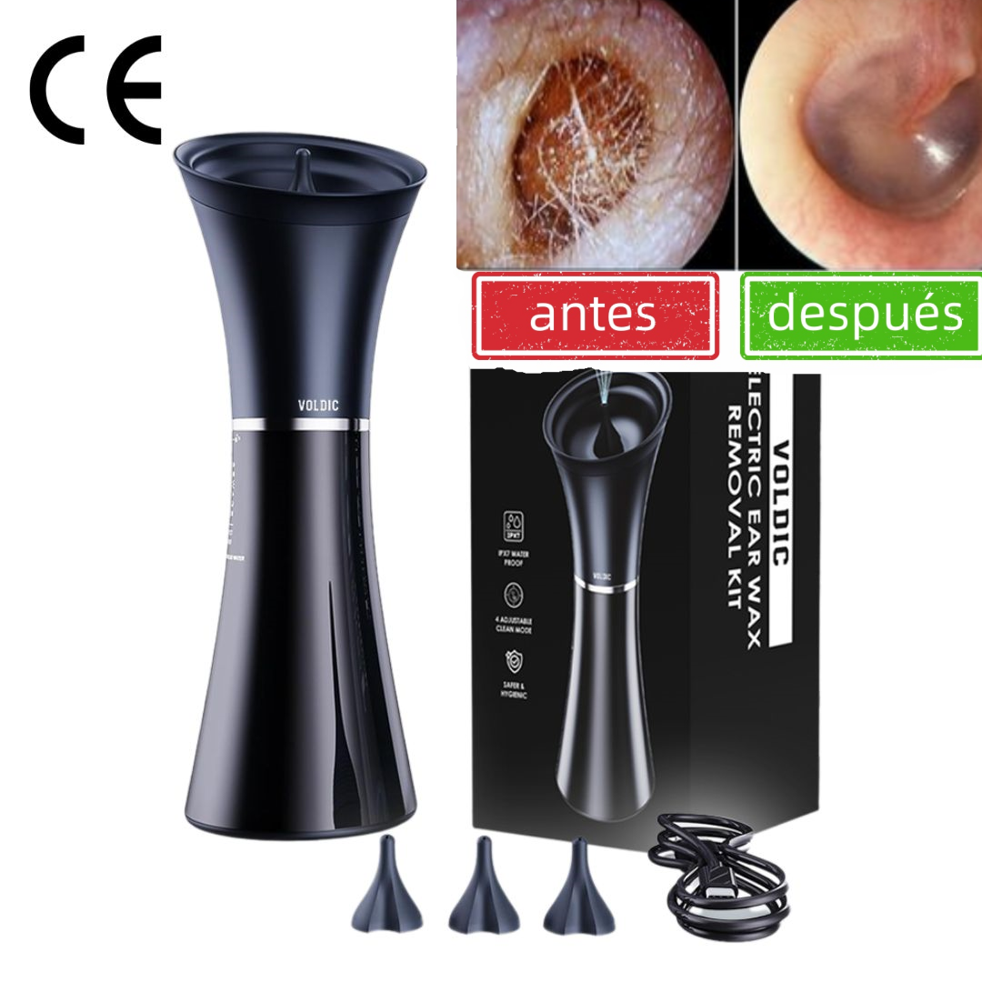 Recomendado por médicos: kit eléctrico de eliminación de cerumen, seguro y eficaz