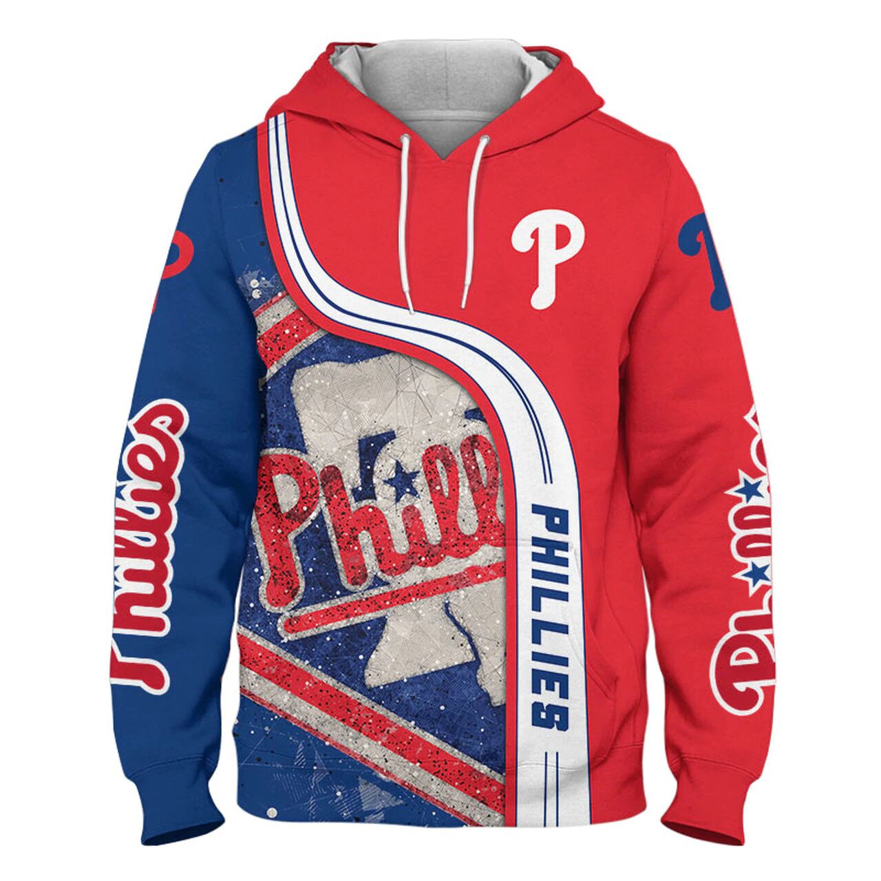 PHILADELPHIA PHILLIES 3D HOODIES PP007