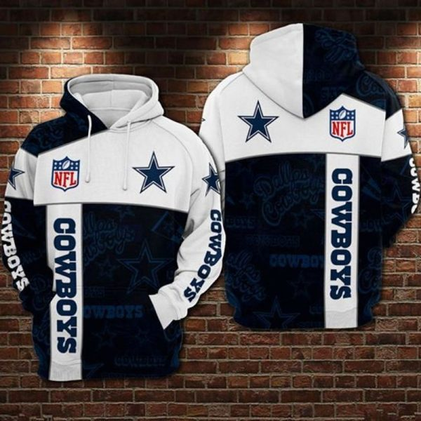 DALLAS COWBOYS 3D HOODIE ADC01