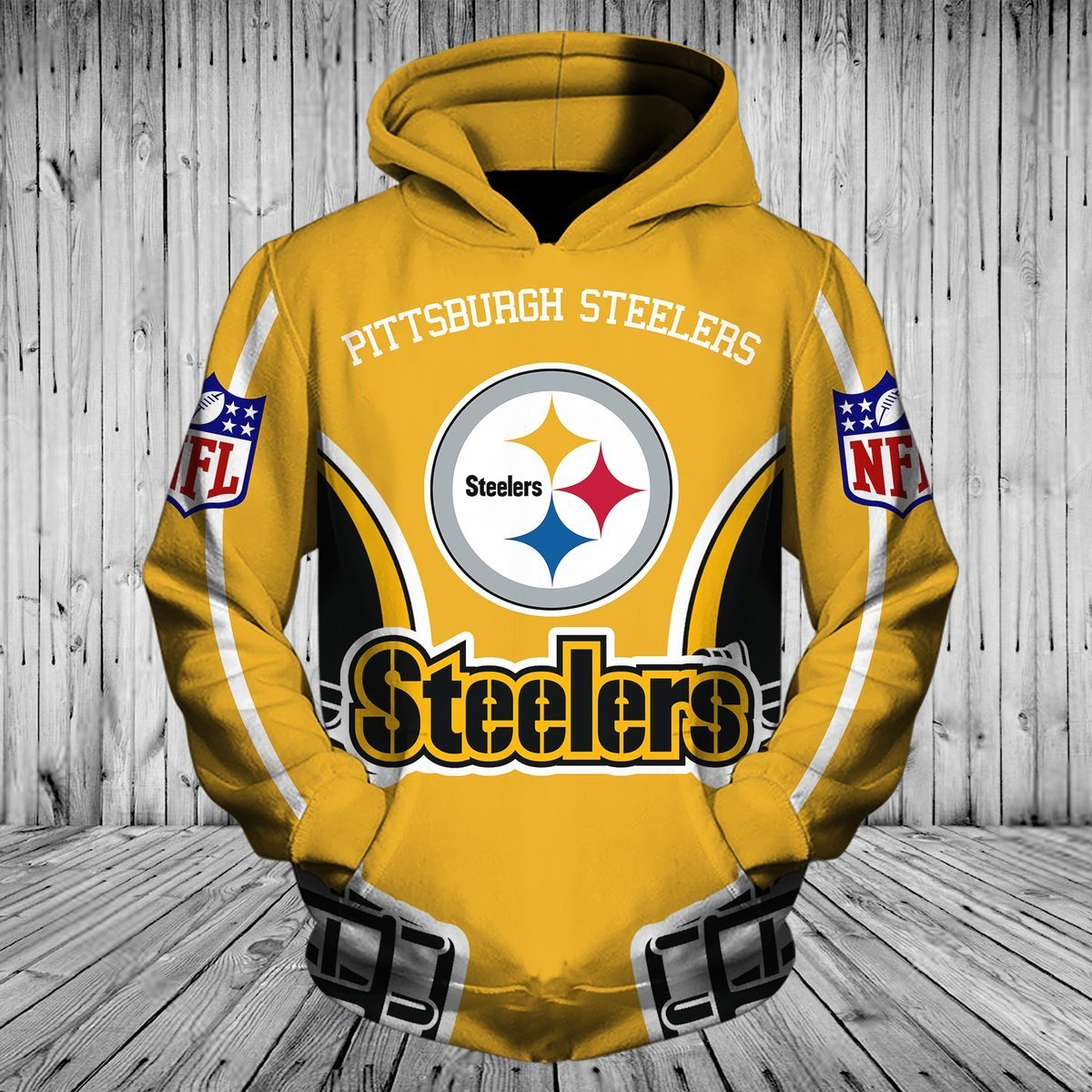 STEELERS 3D HOODIE 5