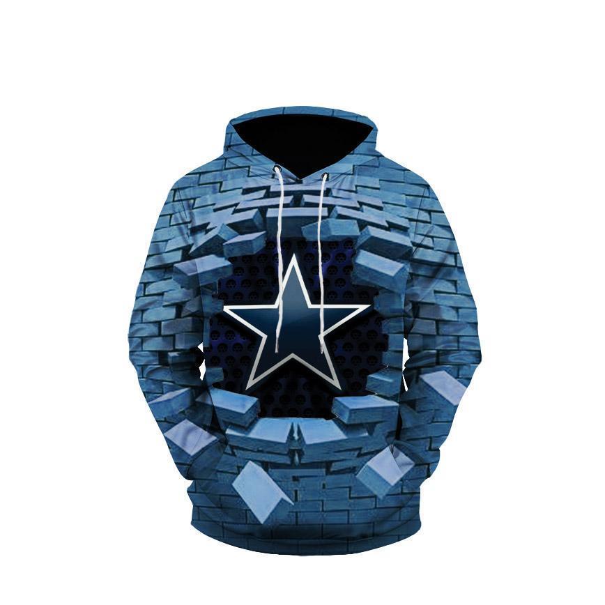 COWBOYS 3D HOODIE NEW 02