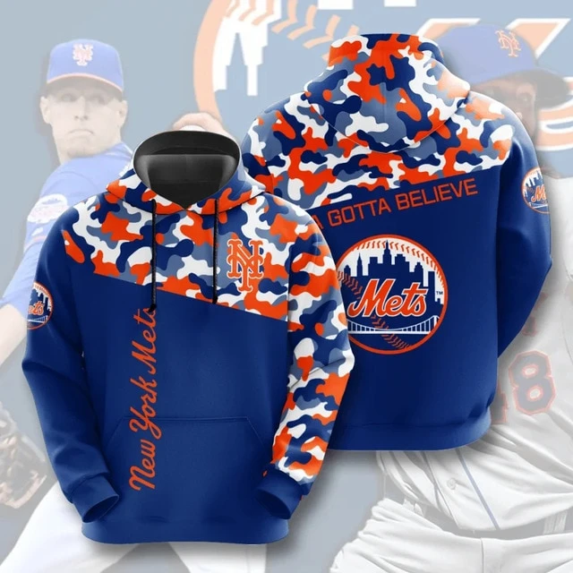 NEW YORK METS 3D HOODIES NYM010