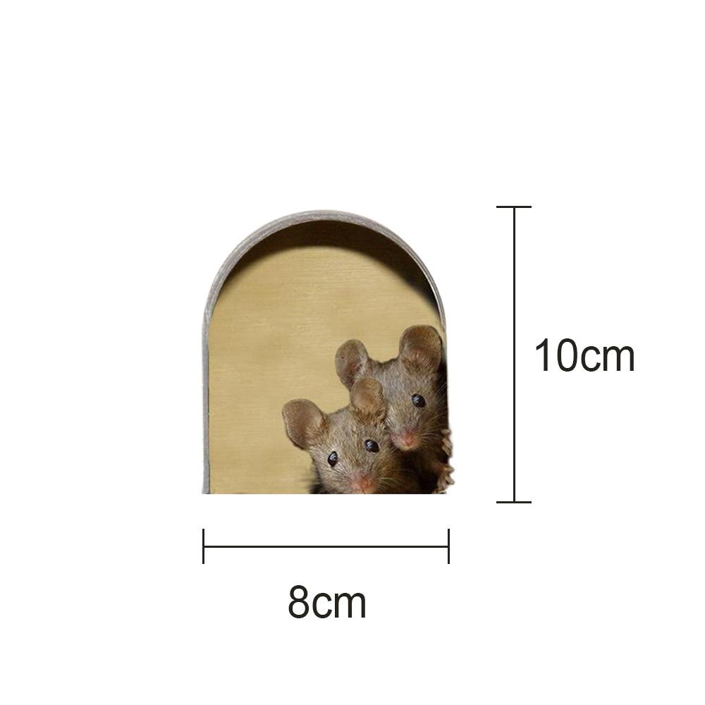 Higolot™ 3D Mouse Wall Stickers