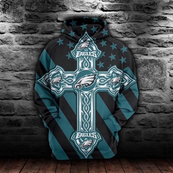 EAGLES 3D HOODIE UNIQUE 135